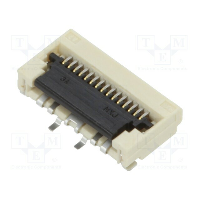 MOLEX Connector: FFC/FPC; PIN: 15; straight