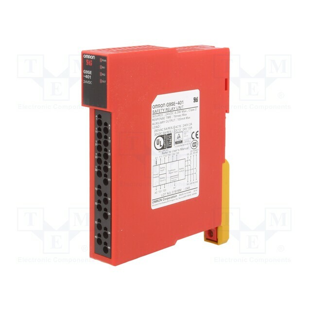 OMRON Automation module: safety relay; 24VDC