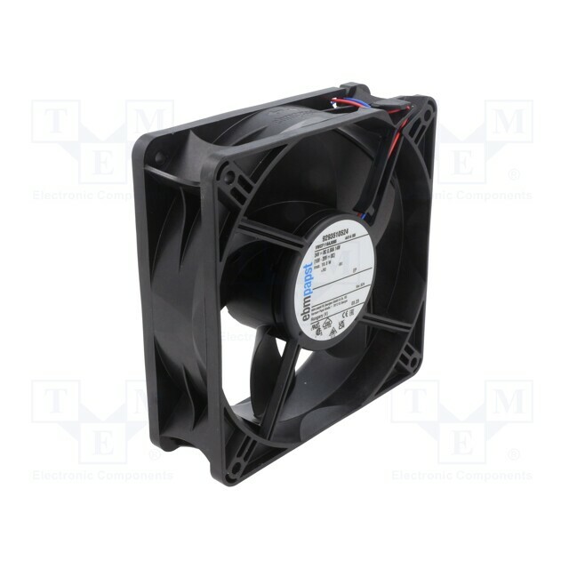 EBM-PAPST Fan: DC; 119x119x38mm; axial; 24VDC