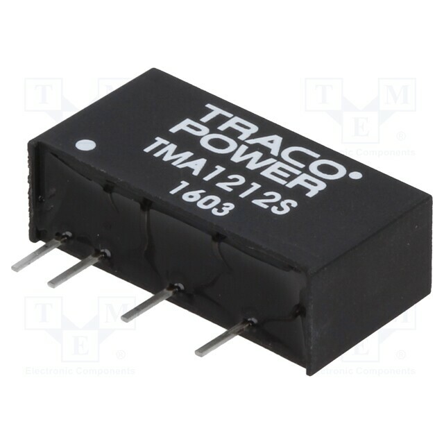 TRACO POWER Converter: DC/DC; 1W; Uin: