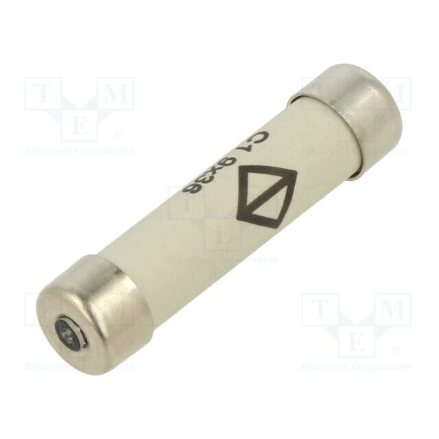 HAGER Fuse: fuse; 9x36mm; cylindrical,industrial