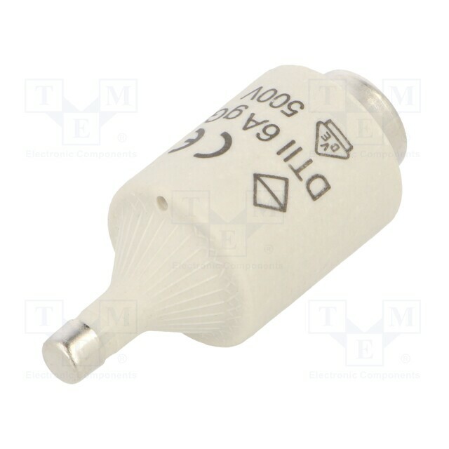 HAGER Fuse: fuse; DII; 6A; 500VAC