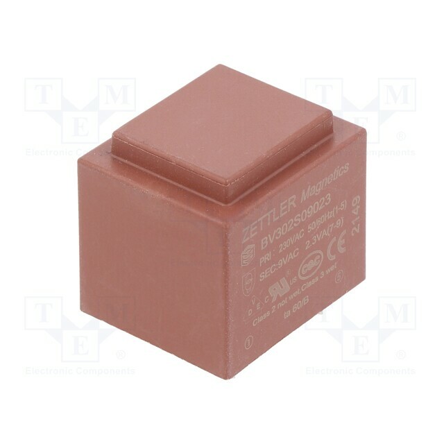 ZETTLER Transformer: encapsulated; 2.3VA; 230VAC