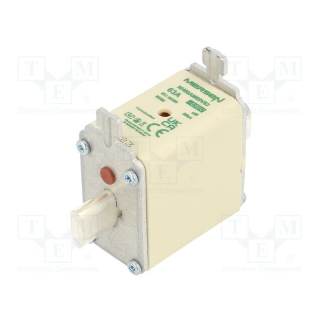 MERSEN Fuse: fuse; ceramic,industrial; 63A