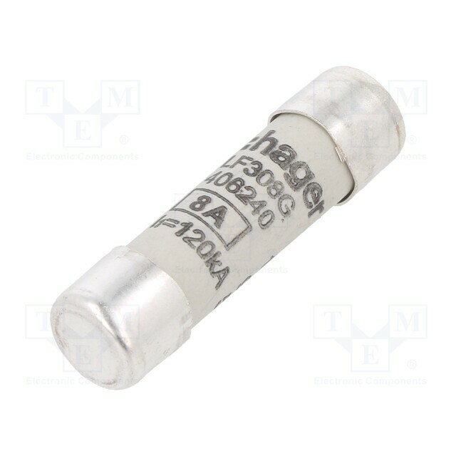 HAGER Fuse: fuse; 10x38mm; cylindrical,industrial