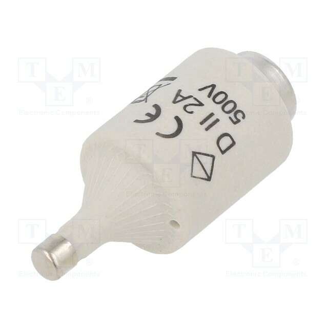 HAGER Fuse: fuse; DII; 2A; 500VAC