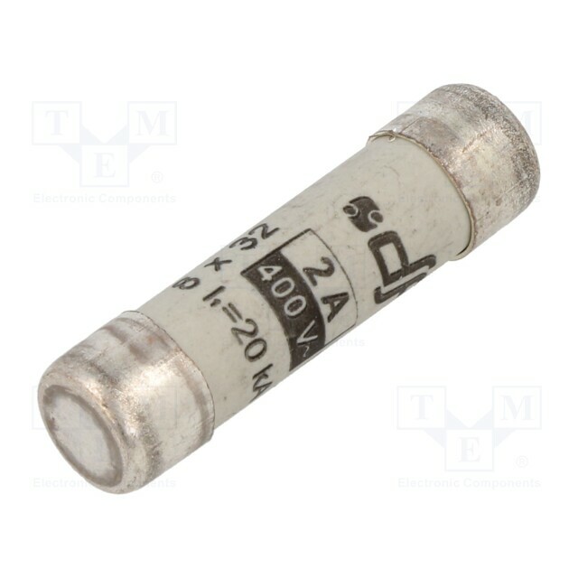 DF ELECTRIC Fuse: fuse; 8x31mm; ceramic