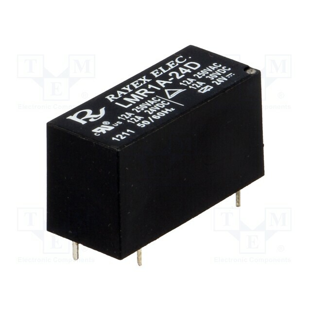 RECOY/RAYEX ELECTRONICS Relay: electromagnetic; Ucoil: 24VDC