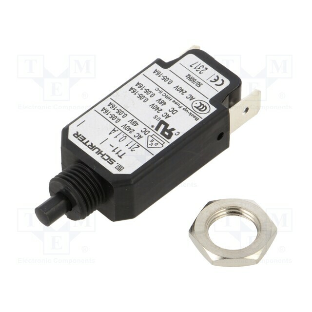 SCHURTER Circuit breaker; Urated: 240VAC; 48VDC