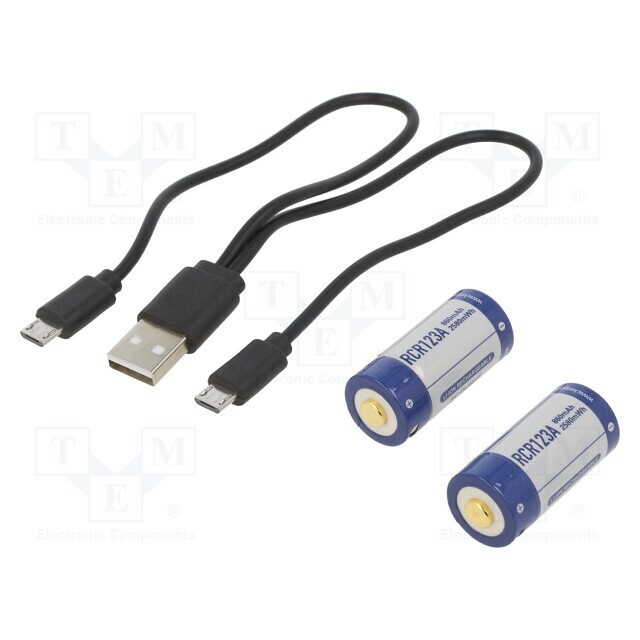 KEEPPOWER Re-battery: Li-Ion; 16340; 860mAh; 3V