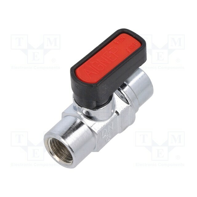 AIGNEP Ball valve; max.20bar; nickel