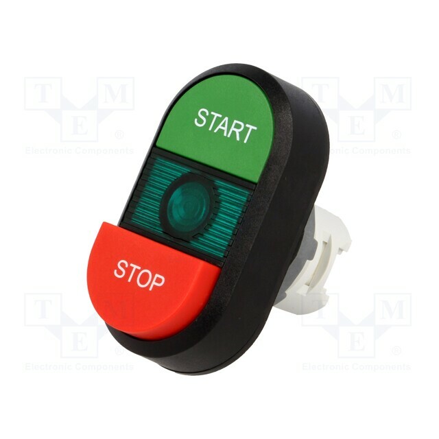 ABB Switch: double; 22mm; Stabl.pos: