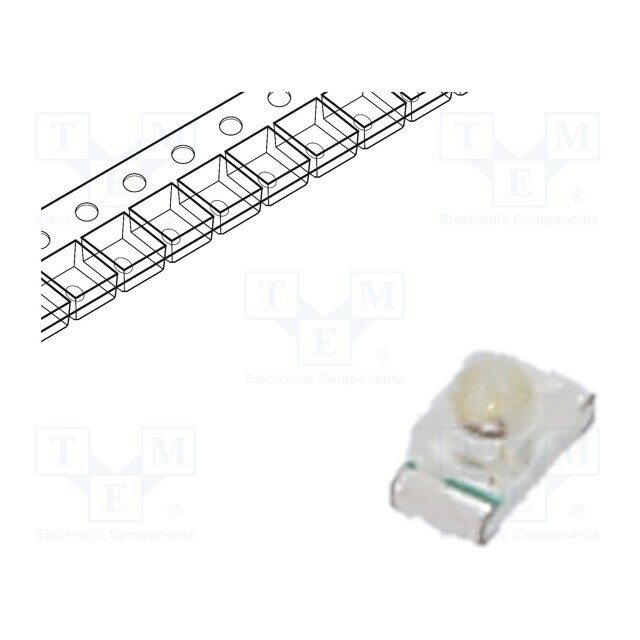 LUCKY LIGHT LED; red; SMD; 0603