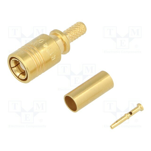 RADIALL Connector: SMB; plug; female; straight