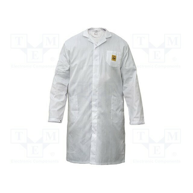 ELME Coat; ESD,male; white; M