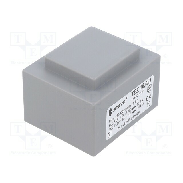 BREVE TUFVASSONS Transformer: encapsulated; 16VA; 230VAC