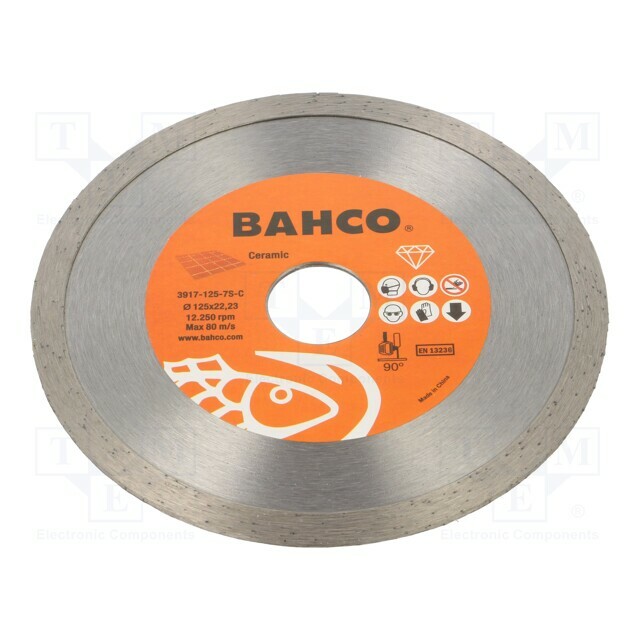 BAHCO Cutting diamond wheel; Ø: 125mm
