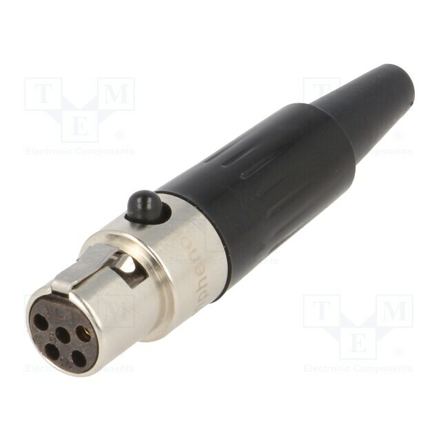 AMPHENOL Connector: XLR mini; plug; female