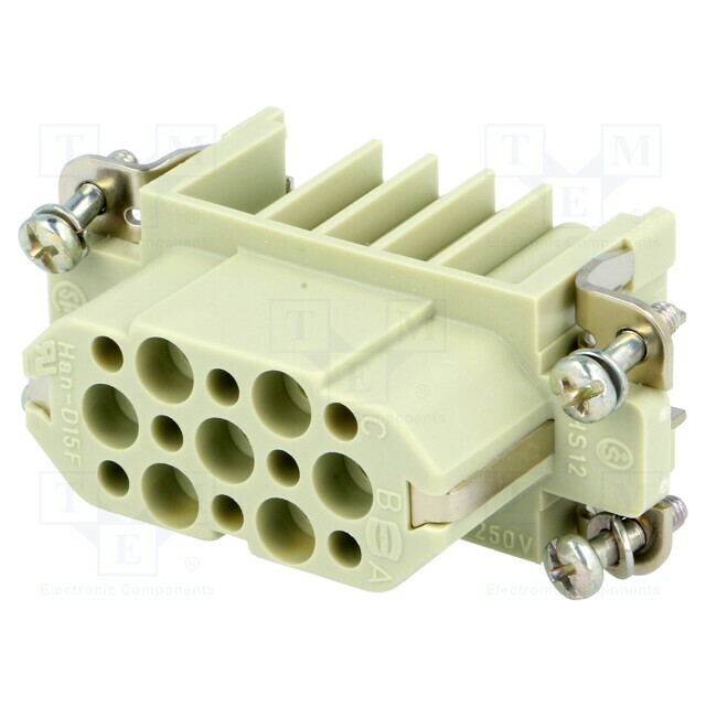 HARTING Connector: HDC; contact insert; female