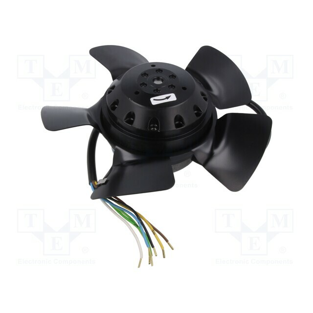 EBM-PAPST Fan: AC; Ø195x75mm; axial; 230/400VAC