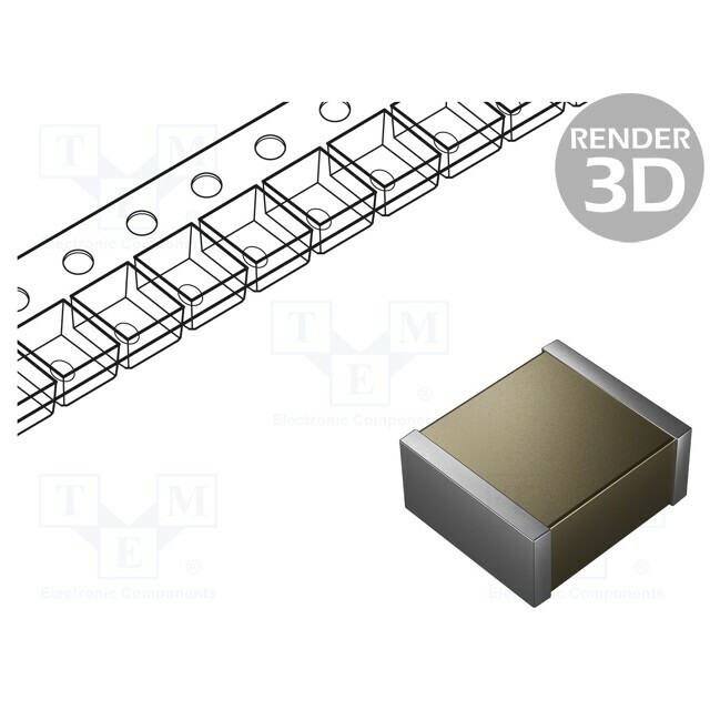 TDK Capacitor: ceramic; MLCC; 1uF; 250V