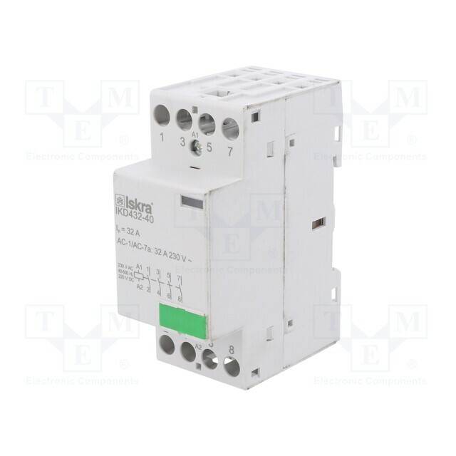 ISKRA Contactor: 4-pole installation; 32A; 230VAC