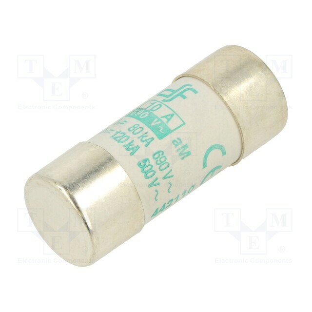 DF ELECTRIC Fuse: fuse; 22x58mm; ceramic