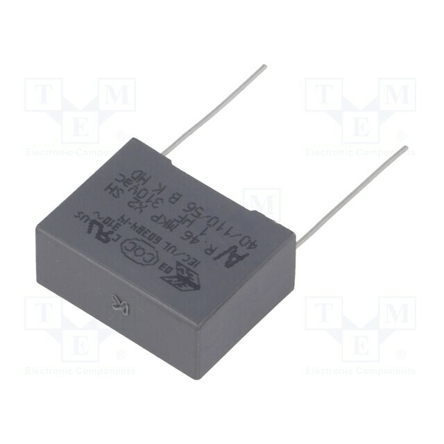 KEMET Capacitor: polypropylene; X2; R46 310V