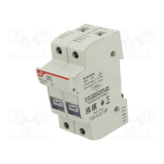 DF ELECTRIC Fuse holder; 8x32mm; for