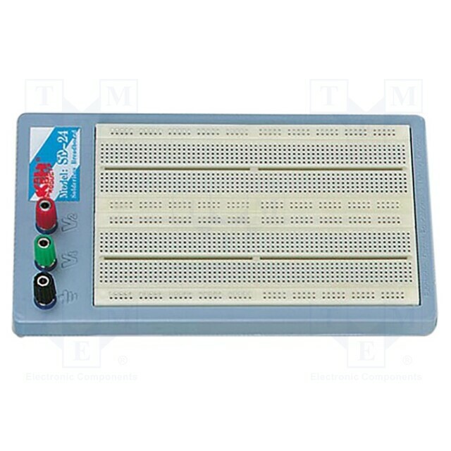 VELLEMAN Board: universal; prototyping,solderless; W: