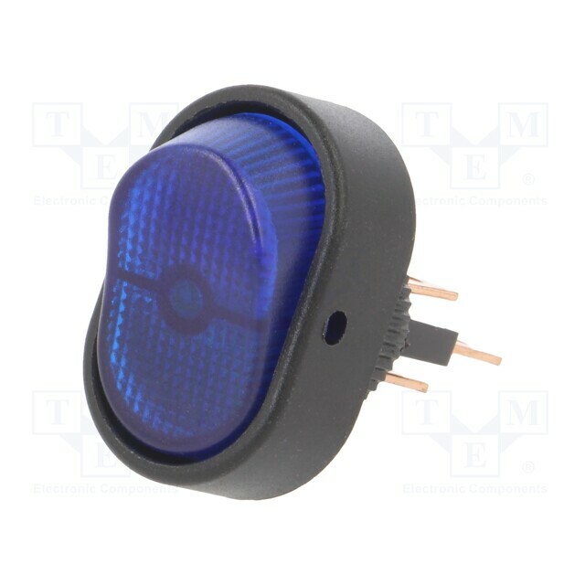 SWITCH COMPONENTS ROCKER; SPST; Pos: 2