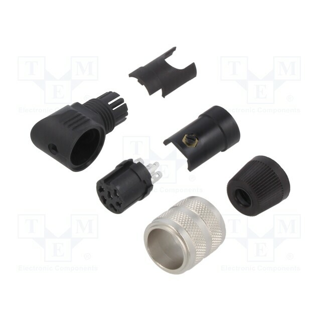 BINDER Connector: M16; plug; female; PIN: