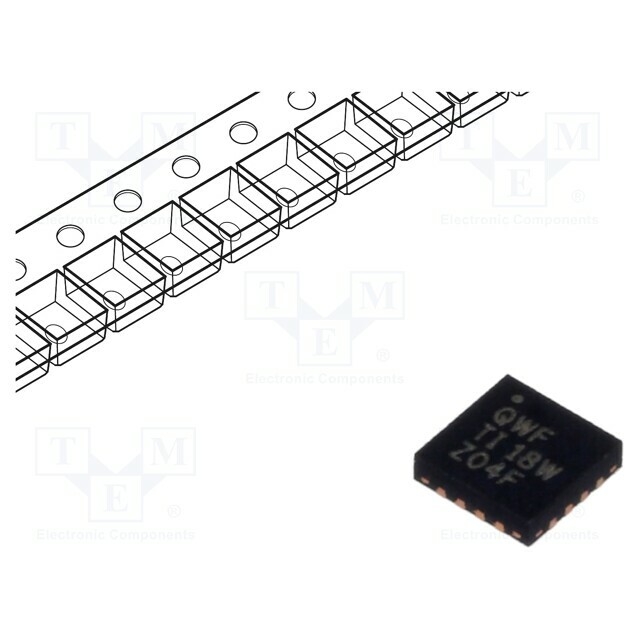 TEXAS INSTRUMENTS IC: driver; boost; LED