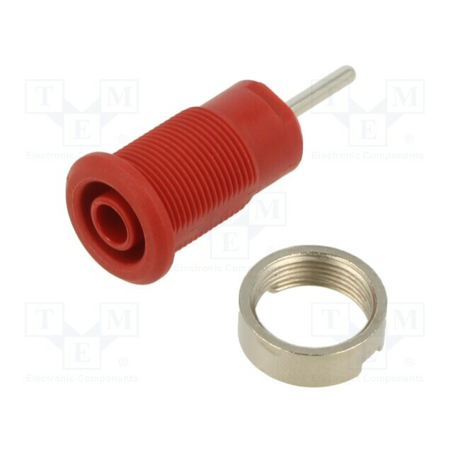 STAUBLI Laboratory connector: 4mm banana; socket