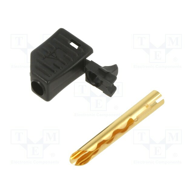 STAUBLI Laboratory connector: 4mm banana; plug