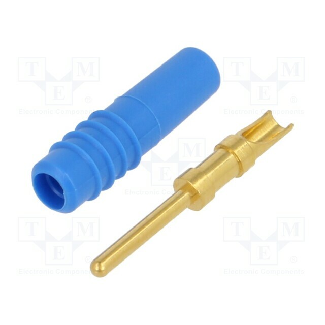 STAUBLI Laboratory connector: 1mm banana; plug
