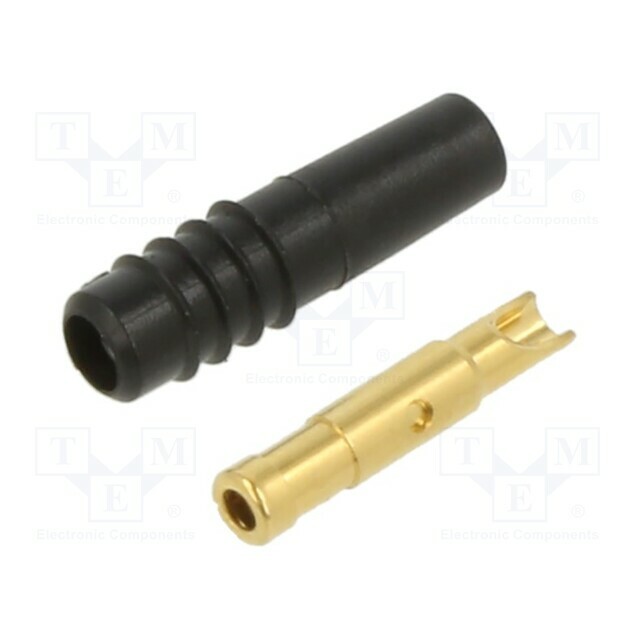 STAUBLI Laboratory connector: 1mm banana; socket