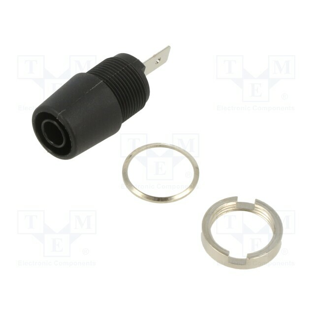 STAUBLI Laboratory connector: 4mm banana; socket