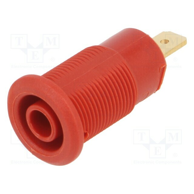 STAUBLI Laboratory connector: 4mm banana; socket