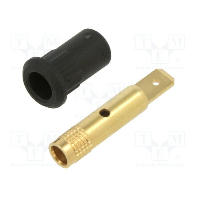 STAUBLI Laboratory connector: 4mm banana; socket