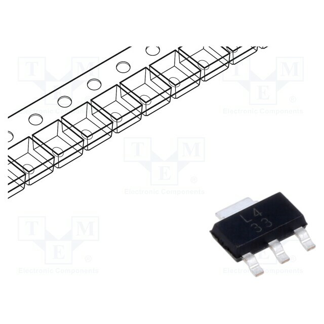 TEXAS INSTRUMENTS IC: voltage regulator; linear