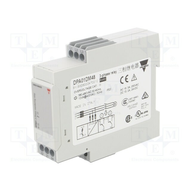 CARLO GAVAZZI Voltage monitoring relay; phase