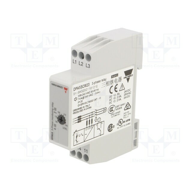 CARLO GAVAZZI Voltage monitoring relay; phase