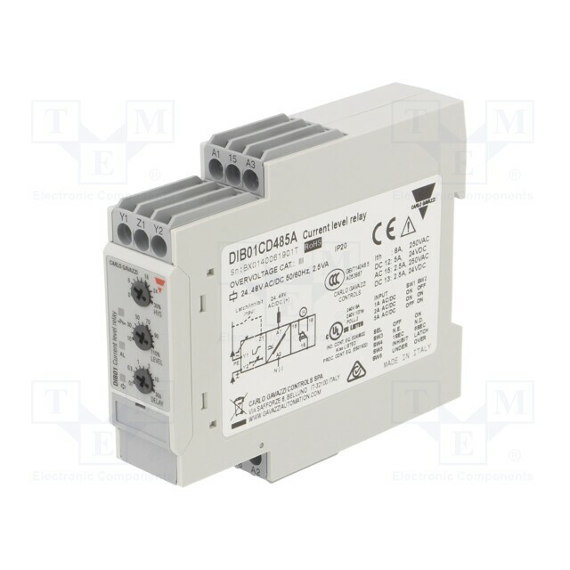 CARLO GAVAZZI Current monitoring relay; AC/DC