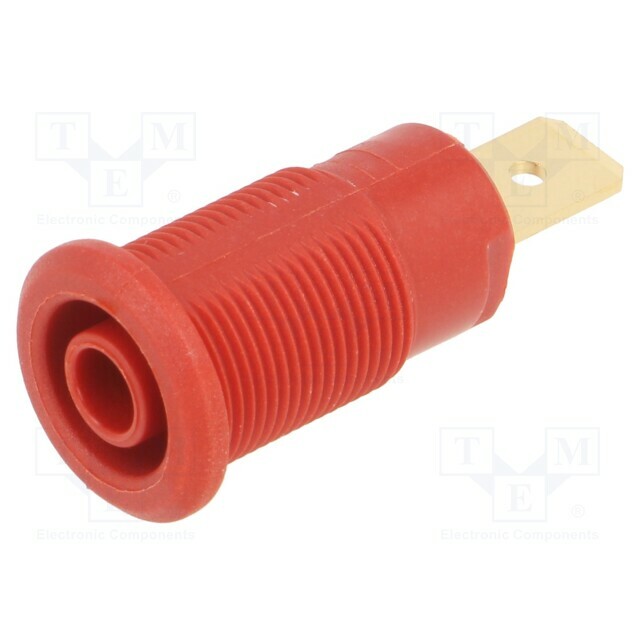 STAUBLI Laboratory connector: 4mm banana; socket