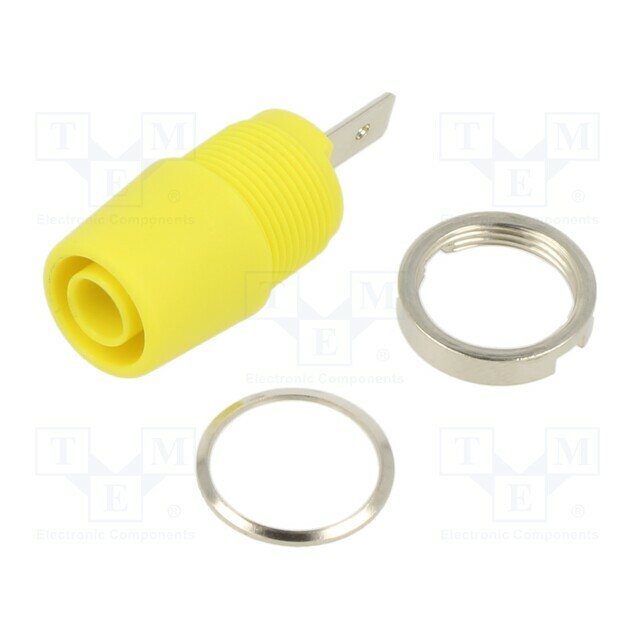 STAUBLI Laboratory connector: 4mm banana; socket