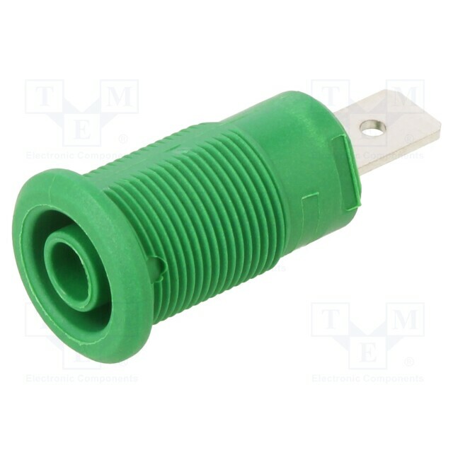 STAUBLI Laboratory connector: 4mm banana; socket