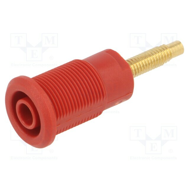 STAUBLI Laboratory connector: 4mm banana; socket