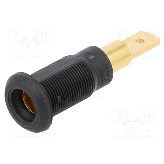STAUBLI Laboratory connector: 4mm banana; socket