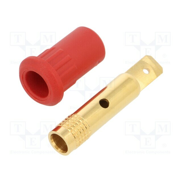 STAUBLI Laboratory connector: 4mm banana; socket